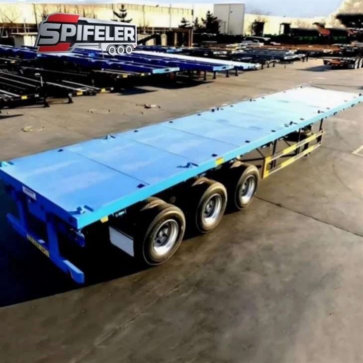 Tri Axle Twist Lock Skeleton Trailer high quality Tri Axle Twist Lock Skeleton Trailer high quality